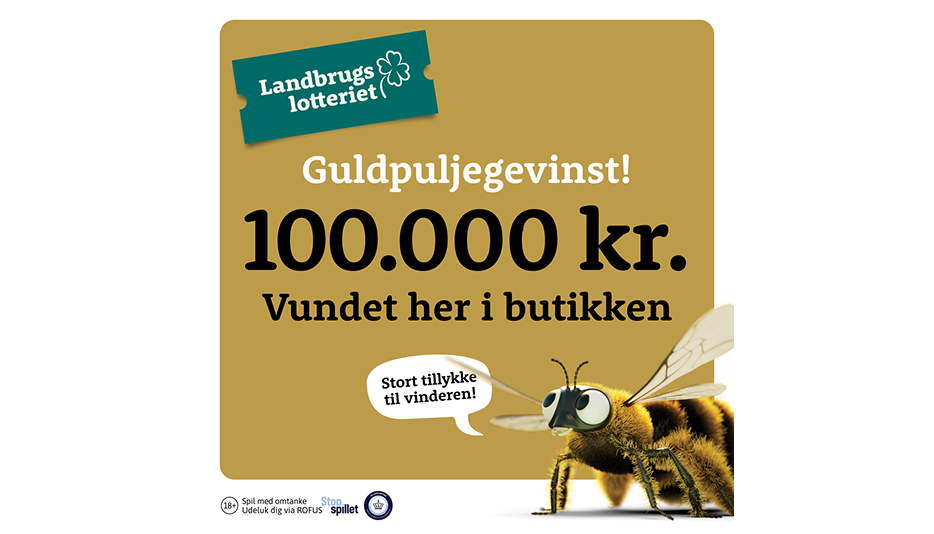 Guldpuljegevinst 100.000 (Short Content)