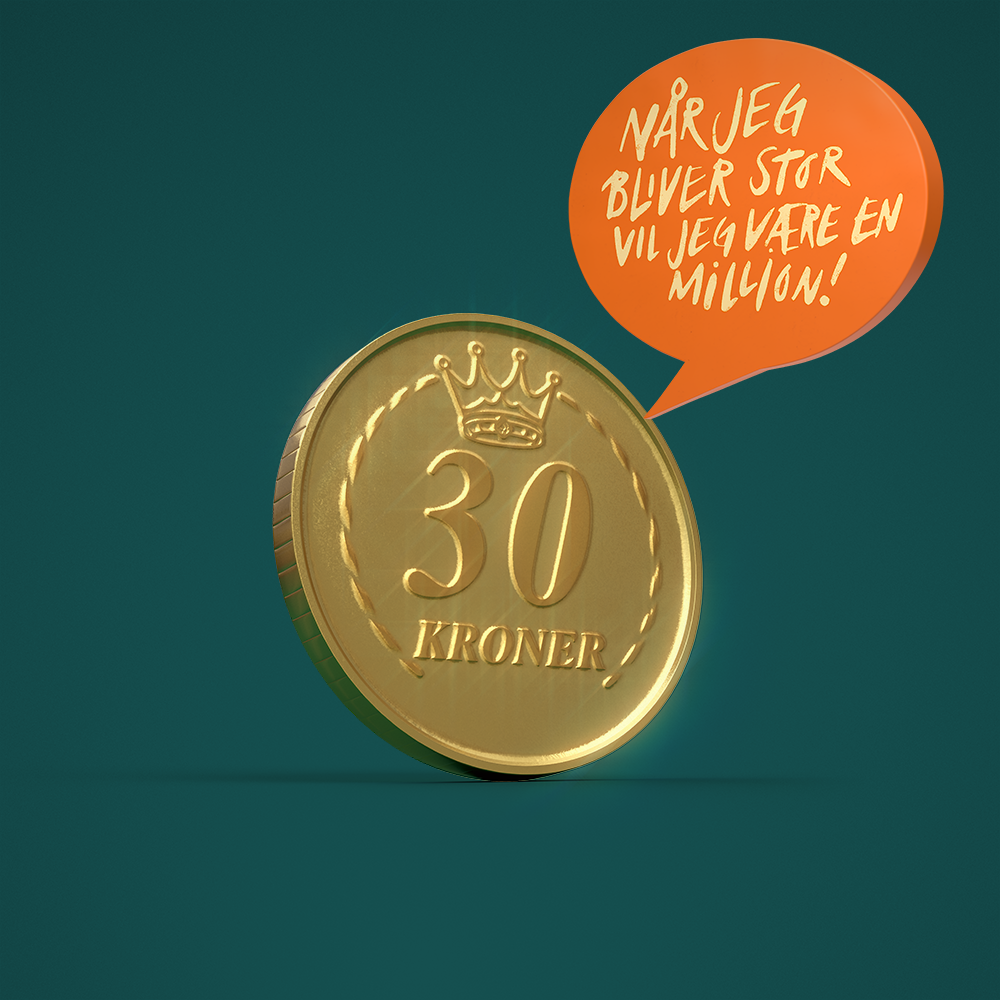 Når Jeg Bliver Stor Vil Jeg Være En Million 1000X1000px