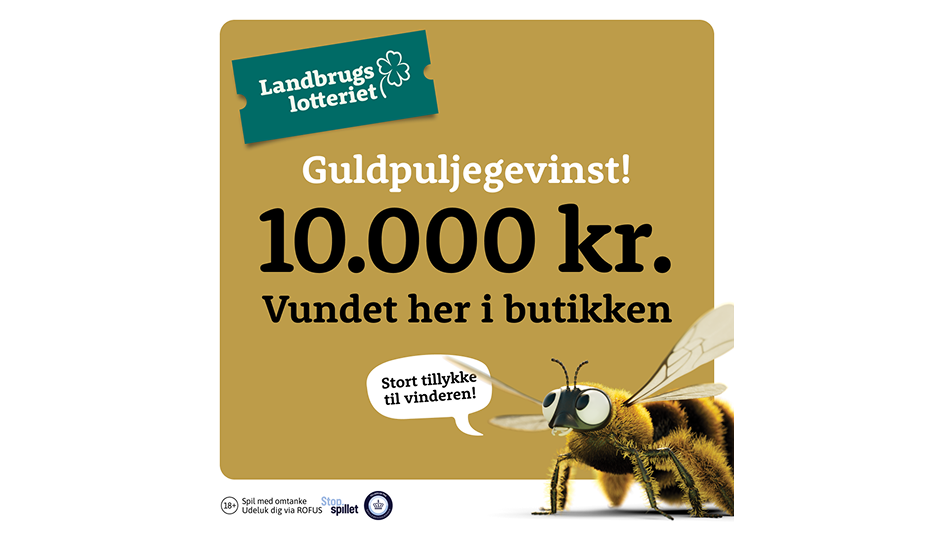 Guldpuljegevinst 10.000 (Short Content)
